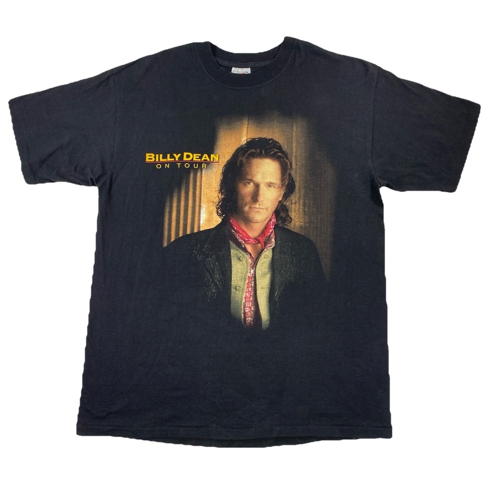 Vintage Billy Dean It's What I Do 1996 Tour T-Shirt Black Men's XL